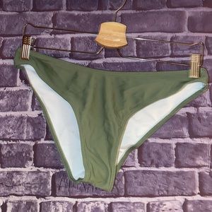 SHEIN brand green bathing suit in a size medium.